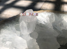 Load image into Gallery viewer, Opal Rose Gold Band
